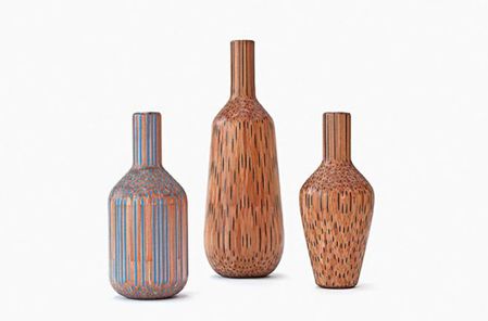 Colored Pencils Vases