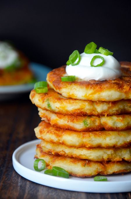 Cheese Leftover Pancakes