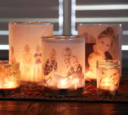 Glowing Photo Luminaries