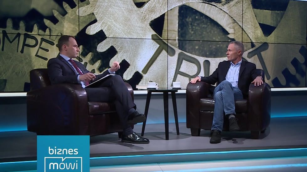 Jacek Giedrojć w programie "Biznes mówi"