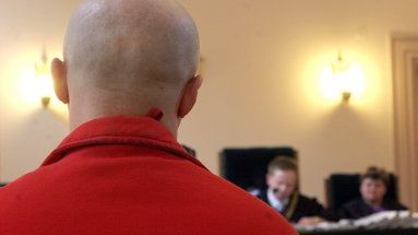 Jeden z głównych oskarżonych Sebastian Ł. pseud. Chińczyk w sądzie