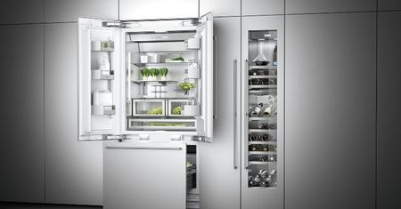 Gaggenau Vario 400 - lodówki z automatycznie przesuwanymi półkami