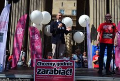 Dziś wielka manifestacja w Warszawie. Tysiące nauczycieli przyjechało po 1000 zł podwyżki