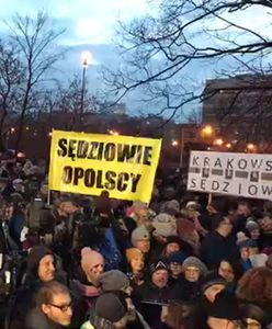 Demonstracje solidarności z sędziami w całej Polsce. "Robimy to dla wszystkich"