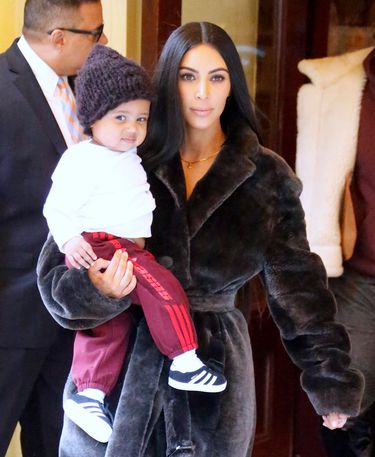 Saint West i Kim Kardashian