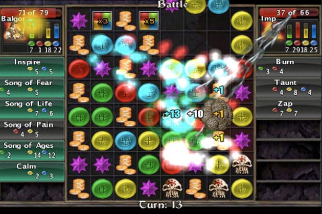 Darmocha: Puzzle Quest na iPhone itd