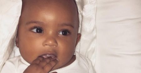 Pierwsze słowo synka Kim Kardashian i Kanye Westa! WIDEO
