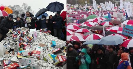 Usypali górę z kredy w środku miasta. PiS dostało jedynkę