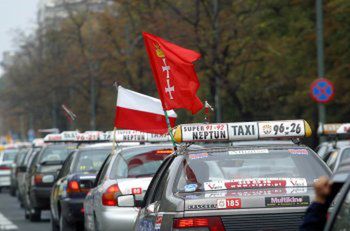 Taksówkarze zawieszają protest