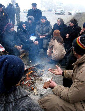 W Biesłanie protest poszkodowanych w ataku na szkołę