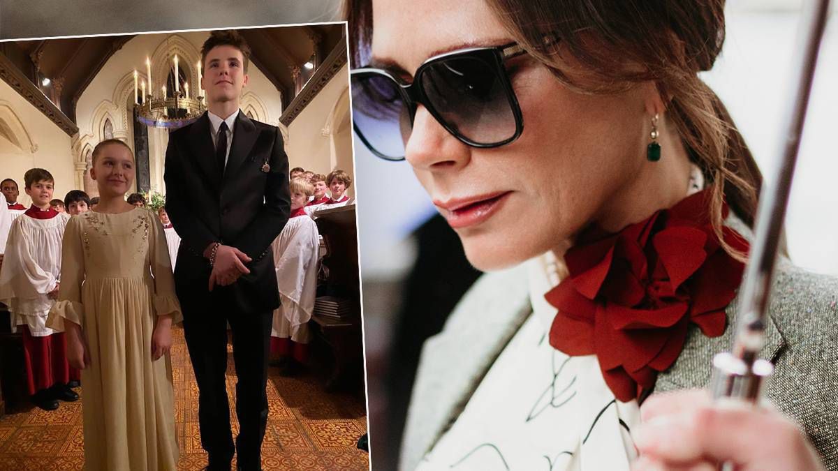 Victoria Beckham chrzest dzieci