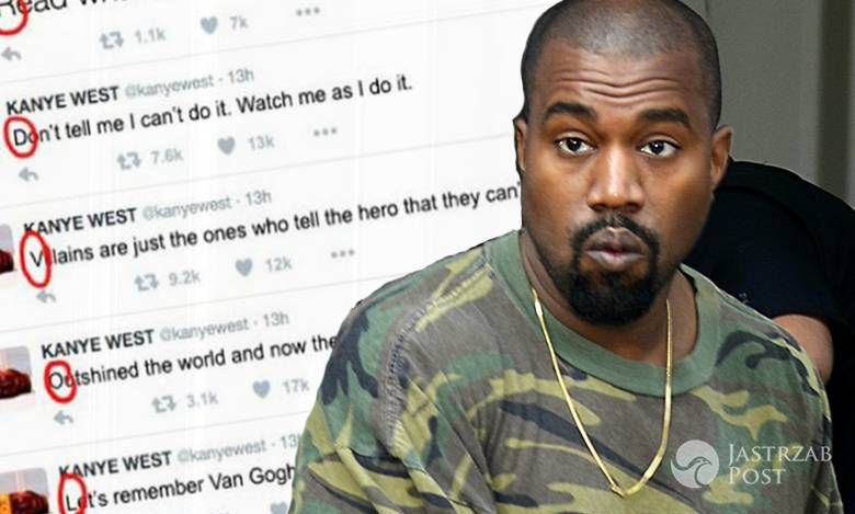 Kanye West zaszyfrował na Twitterze tajemniczą wiadomość. Ma ona związek z sagą Harry'ego Pottera!
