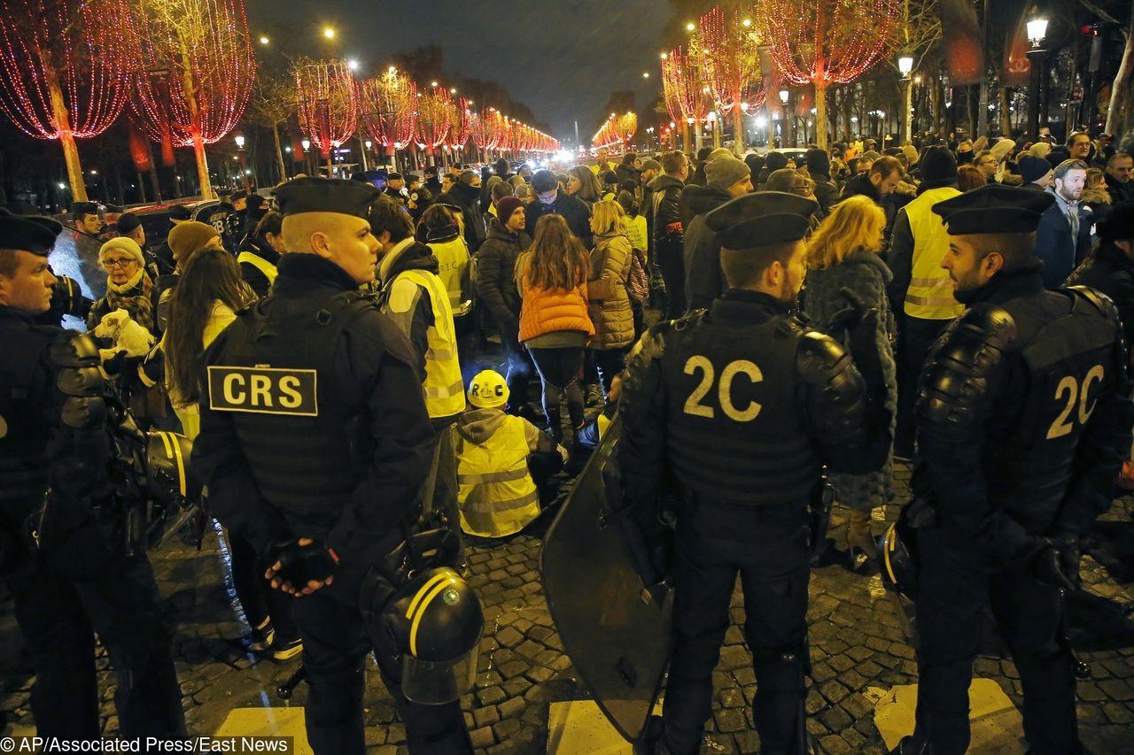 Ostrzeżenie polskiej ambasady we Francji. W weekend protesty "żółtych kamizelek"