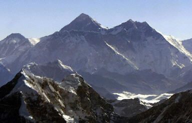 Lądowanie na szczycie Everestu