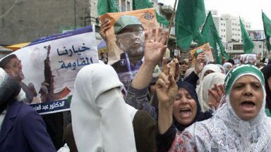 Demonstracja w Ramallah