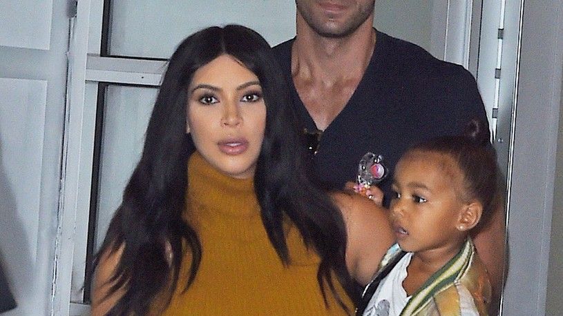 Kim Kardashian i North West