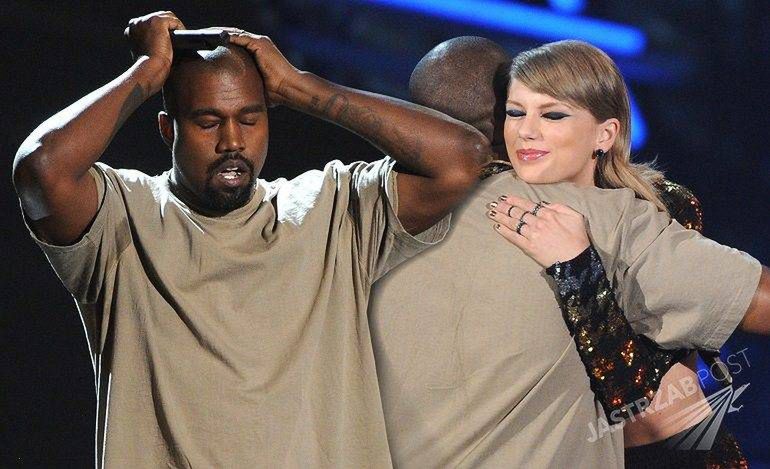 Zabawne spotkanie Tylor Swift i Kanye Westa na scenie MTV VMA 2015