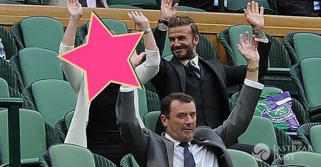 Znacie piękną żonę i urocze dzieci Davida Beckhama. A czy widzieliście jego mamę? Obejrzeli razem mecz tenisa