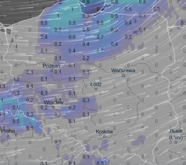 Bardzo silny wiatr, opady i spadające ciśnienie. Na Pomorzu bardzo niebezpiecznie