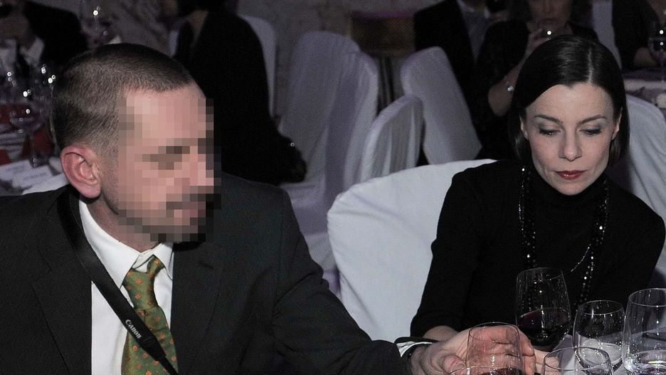 Agata Kulesza i jej mąż Marcin