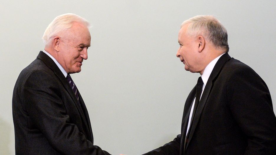 Leszek Miller i Jarosław Kaczyński