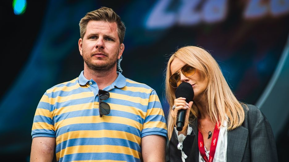 Filip Chajzer i Agnieszka Woźniak-Starak nie popisali się w Sopocie