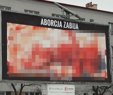 Sąd skazał autora billboardów antyaborcyjnych. Dostał po kieszeni