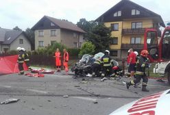 Cieszyn. Zderzenie samochodu z ciężarówką, nie żyje kobieta