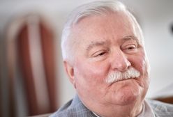 "Potwierdzam obecność". Wałęsa na kontrmanifestacji smoleńskiej