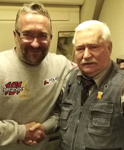 Zaskakujące spotkanie Lecha Wałęsy w samolocie. Natknął się na Rafała Sonika
