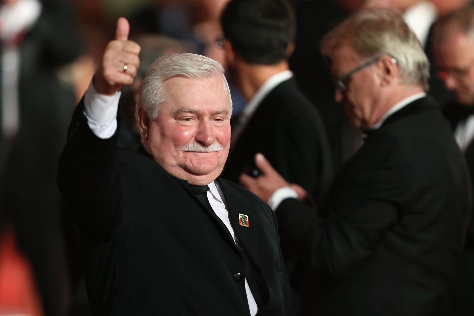 attends the 'Walesa: Man Of Hope' Premiere during the 70th Venice International Film Festival at the Palazzo del Cinema on September 5, 2013 in Venice, Italy.