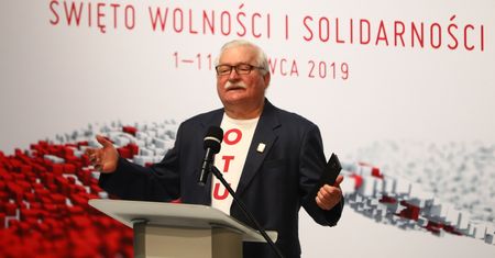 Lech Wałęsa w Gdańsku. "Pozwoliliście mi być wielkim"