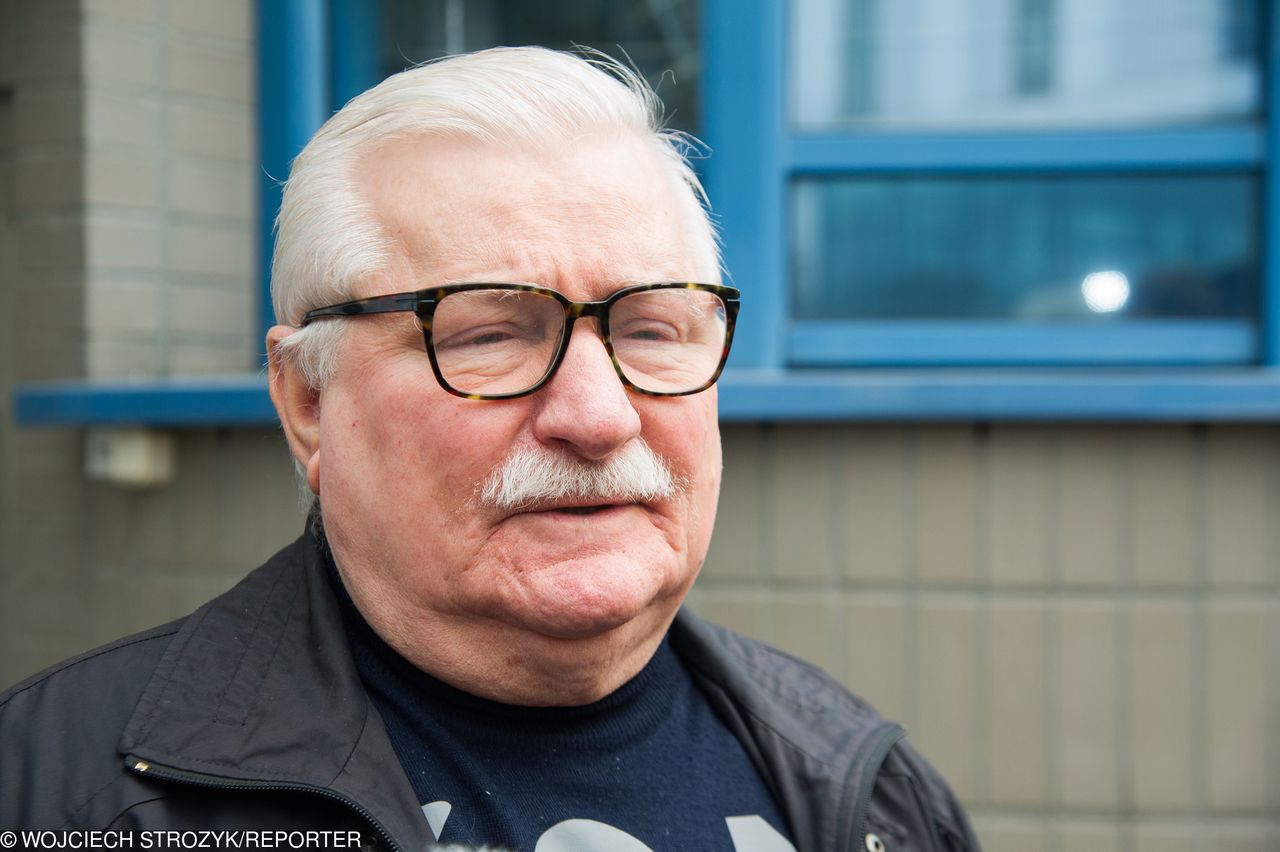 Lech Wałęsa szczęśliwy po udanej operacji wnuczki