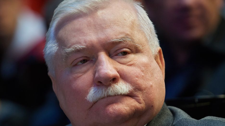 Lech Wałęsa skomentował spoliczkowanie demonstrantki