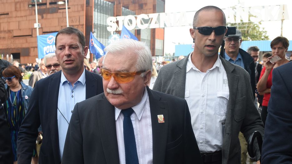 Legenda "Solidarności" Lech Wałęsa