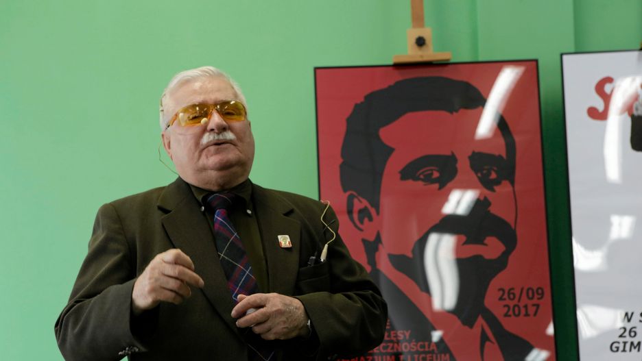 Lech Wałęsa ironicznie o Jarosławie Kaczyńskim