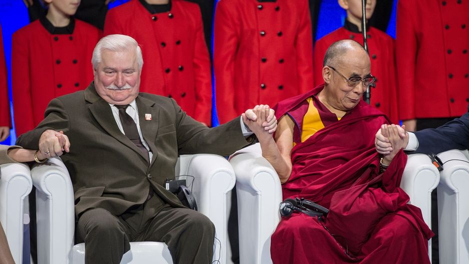 Lech Wałęsa i Dalajlama to laureaci Pokojowej Nagrody Nobla
