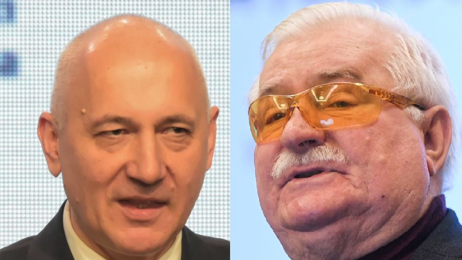 Joachim Brudziński, Lech Wałęsa