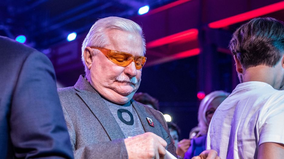 Lech Wałęsa odmawia komentowania sytuacji politycznej w kraju