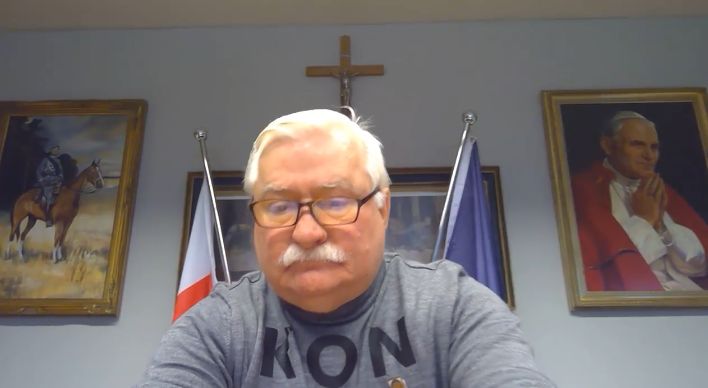 Wałęsa debiutuje w wideo. "Zrobię wszystko, by was odzyskać"