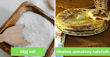 Co zrobić, żeby naleśniki nie przywierały do patelni? Dziwny patent z solą działa