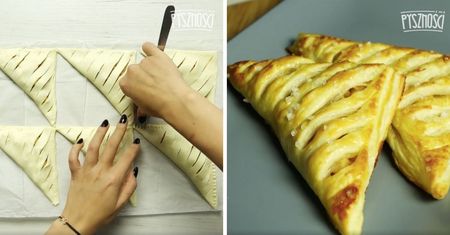 Jabłka w cieście francuskim. Szybki przepis na pyszne, chrupiące ciasteczka