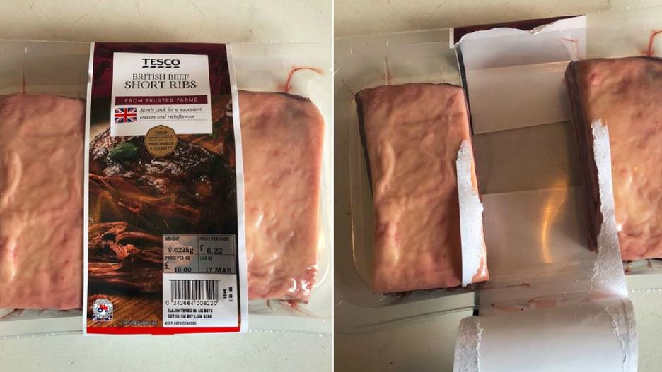 Okazuje się, że to niejedyny przypadek nietypowego etykietowania opakowań w Tesco