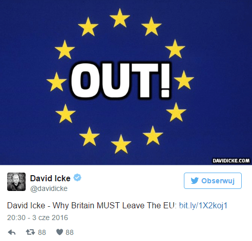 David Bailey w sprawie Brexitu