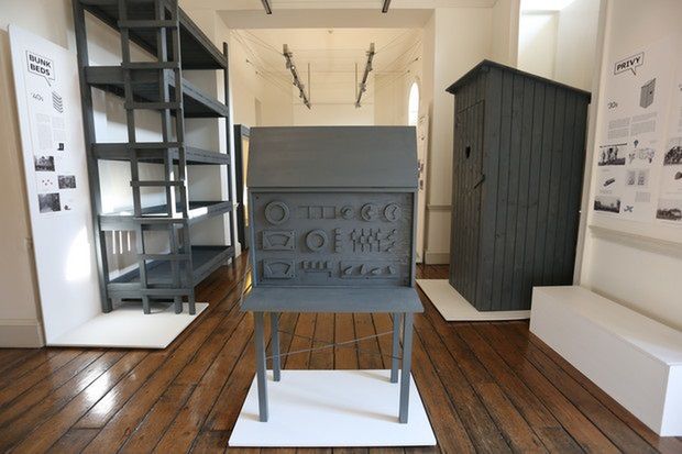 Widok z wystawy "A Matter of Things", Pawilon Polski,  London Design Biennale 
