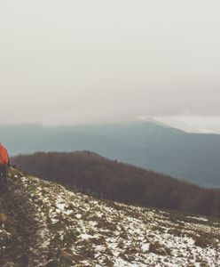 Zimowe Bieszczady. Spadł pierwszy w tym roku śnieg