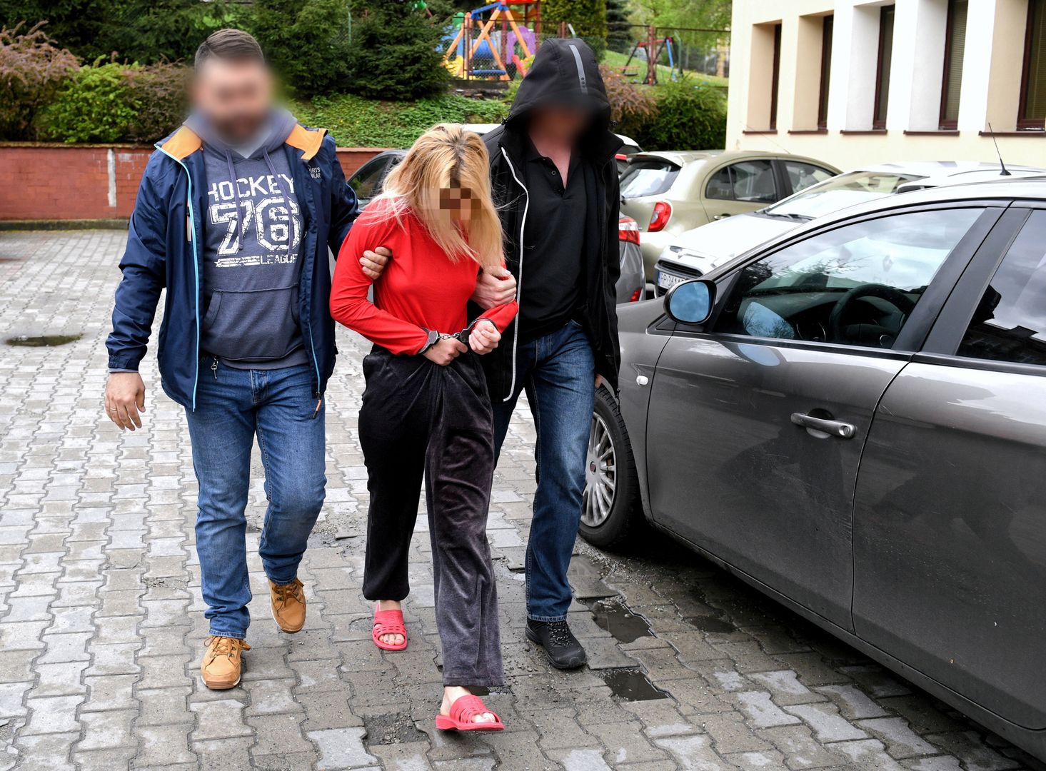 Przemyśl. Dżesika N. po zatrzymaniu w kwietniu tego roku