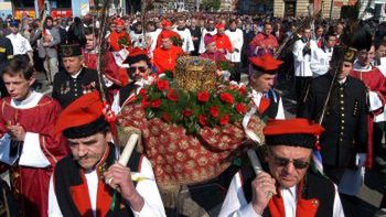 Tradycyjna procesja z relikwiami św. Stanisława