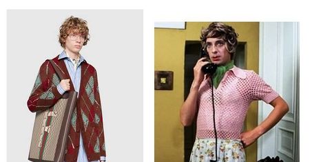 Gucci ubiera mężczyzn na jesień. Bloger miał jedno skojarzenie