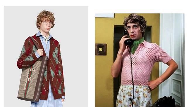 Model Gucci kontra filmowa Marysia